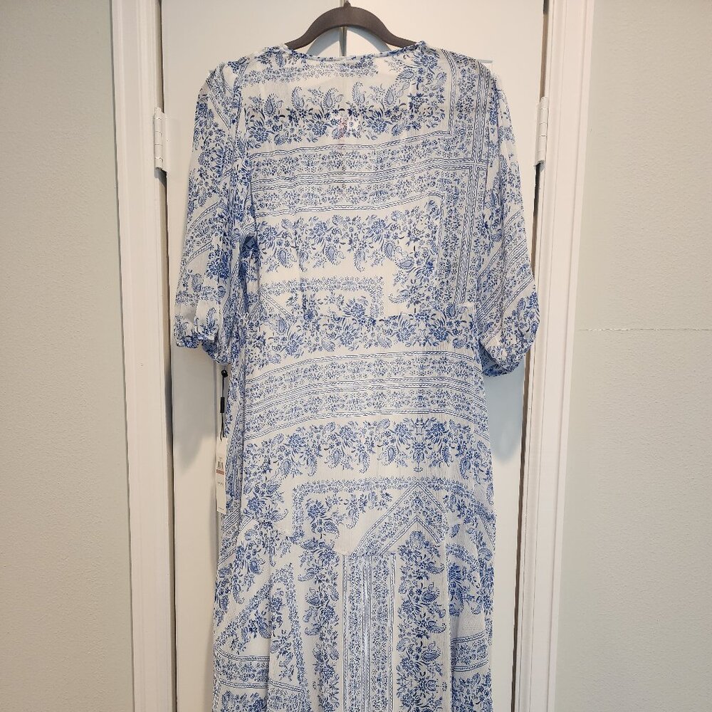 Calvin Klein Italian Summer High Low Dress NWT - Picture 2 of 4